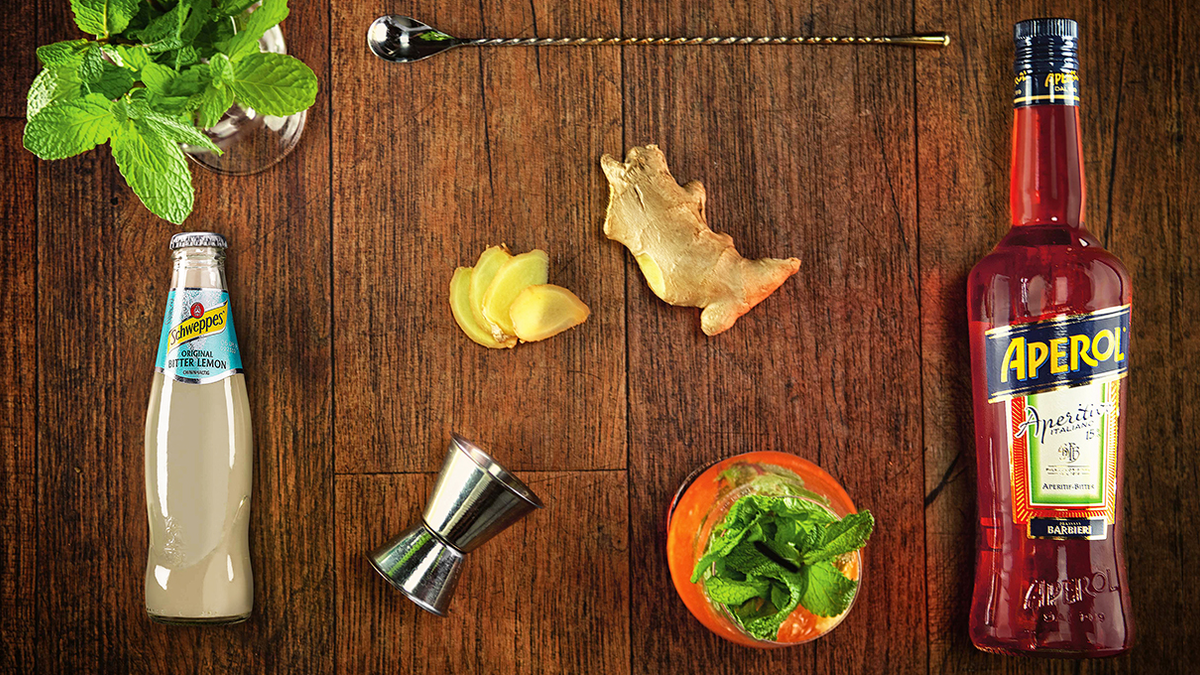 Aperol Lemon Spritz