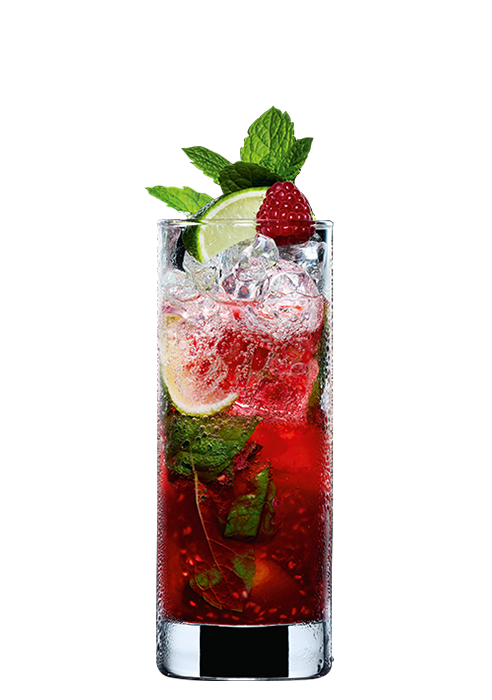 Virgin Raspberry Mojito Rezept - Cocktail